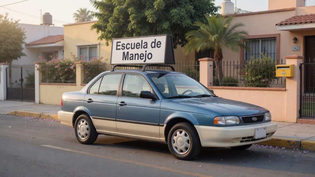 Vehículo de escuela de manejo en Ciudad de México