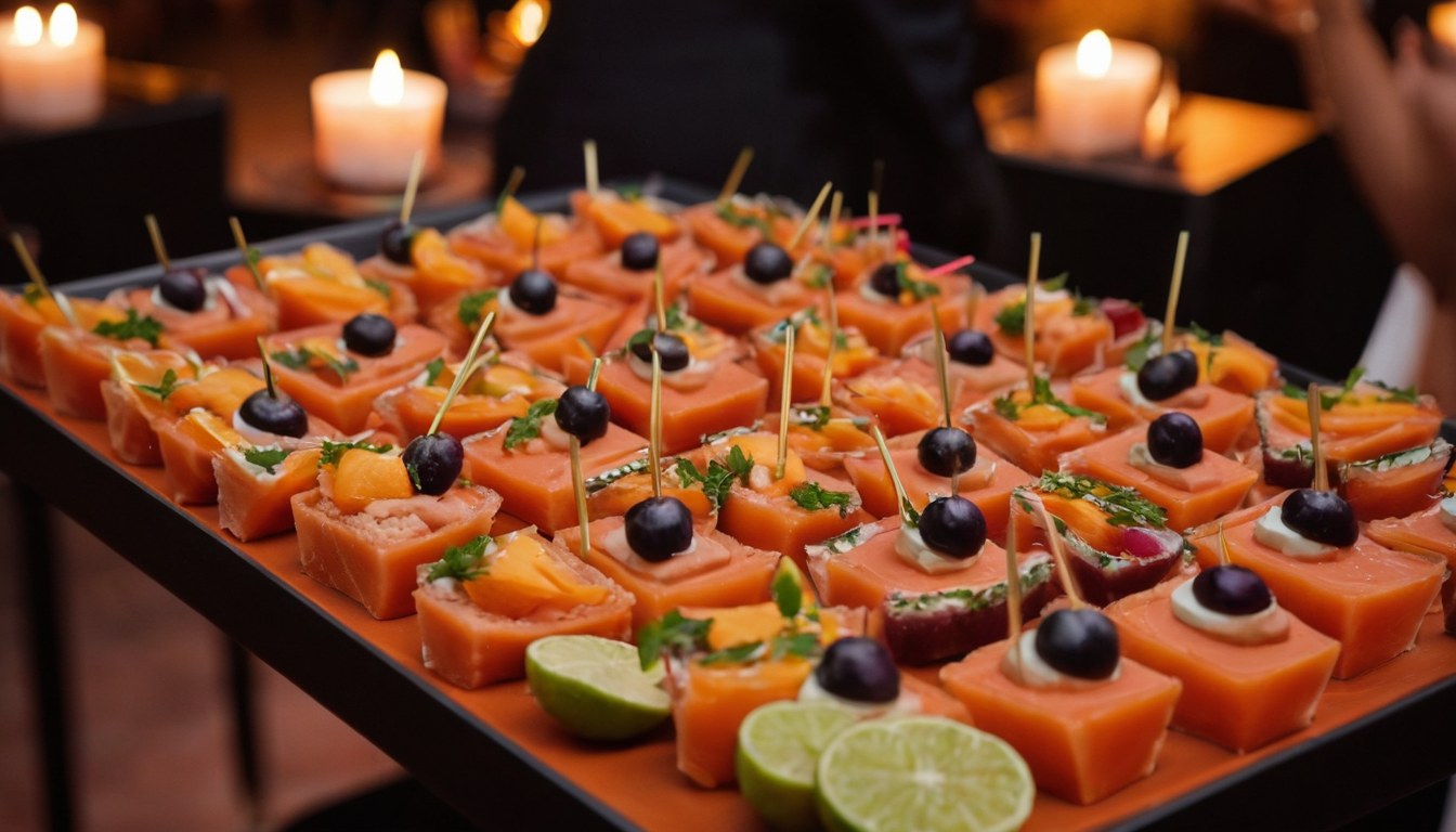 Canapés y coctelería