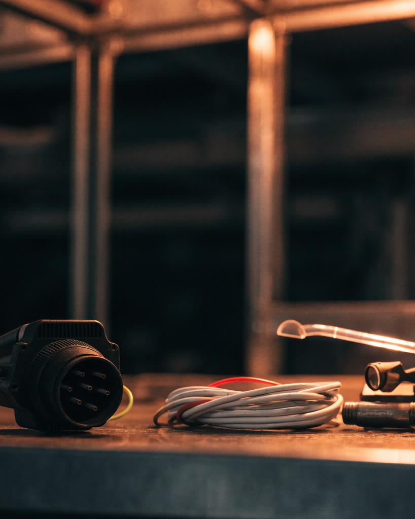 Conector de diagnóstico y herramientas de inspección para motor diésel