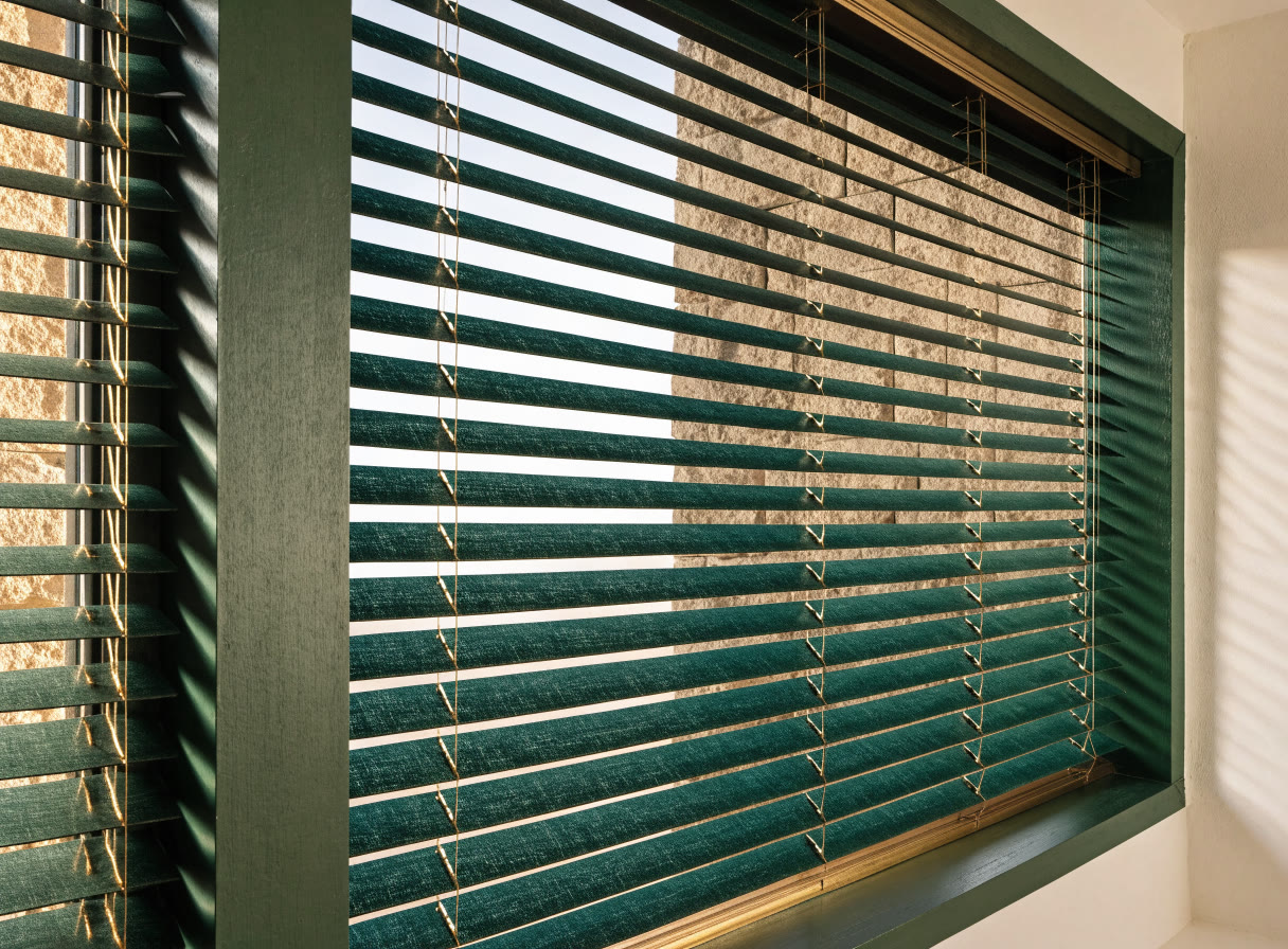 Persianas horizontales para ventanas y espacios del hogar