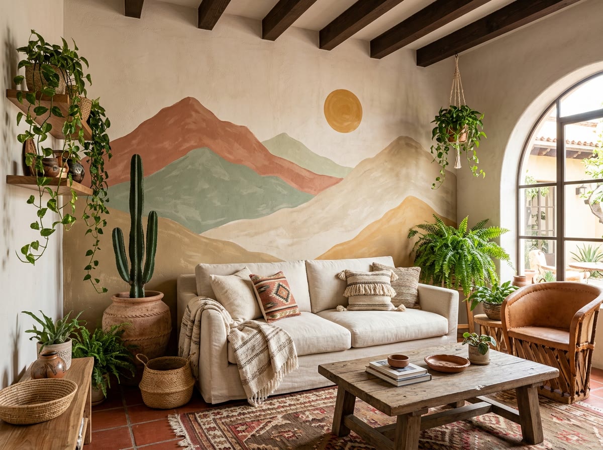 Murales para interiores de casa