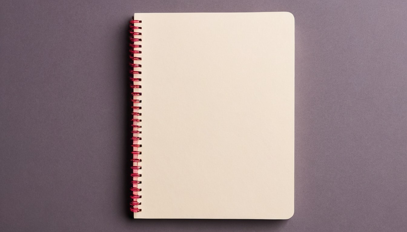 Cuaderno de cubierta texturizada