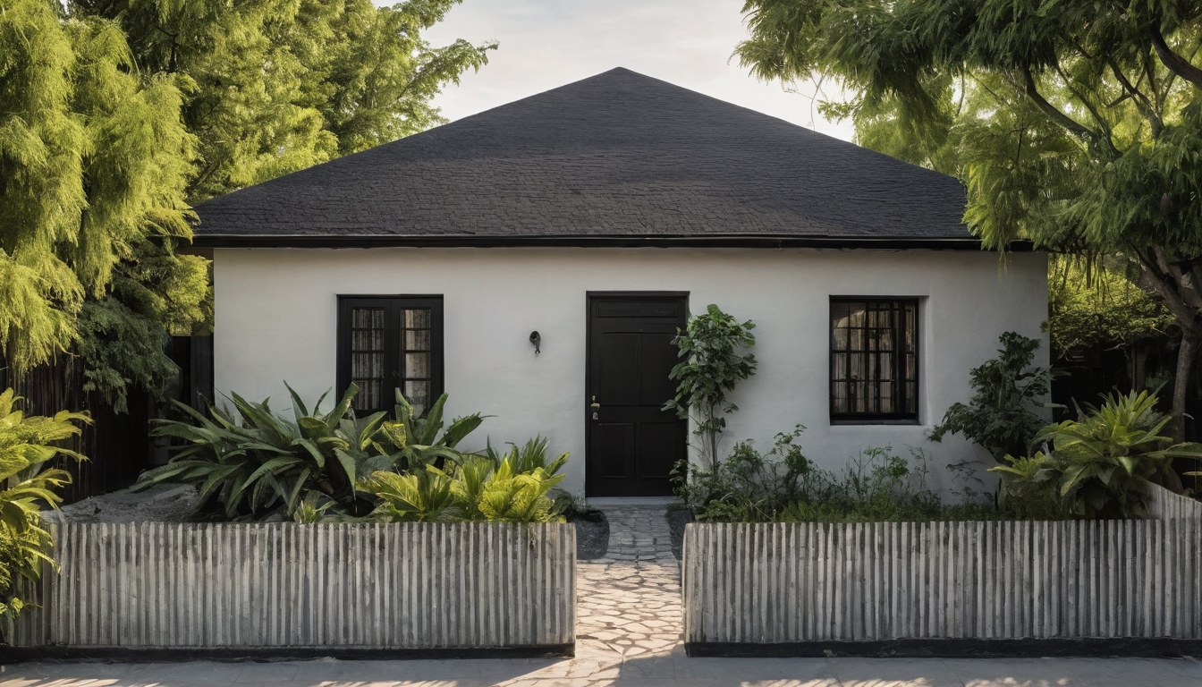 Fachada de casa recién pintada en Ciudad de México, acabado profesional