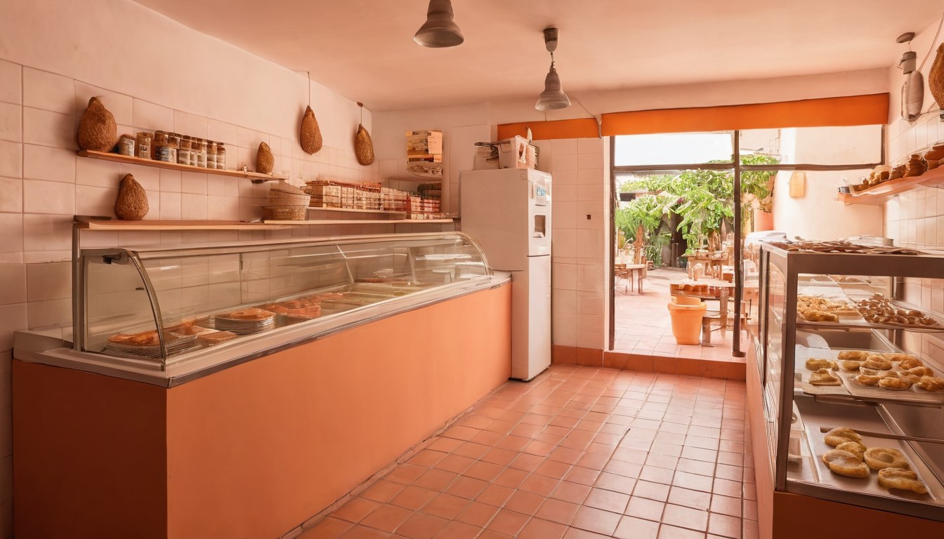 Pollería en Ciudad de México — mostrador limpio con pollo fresco del día