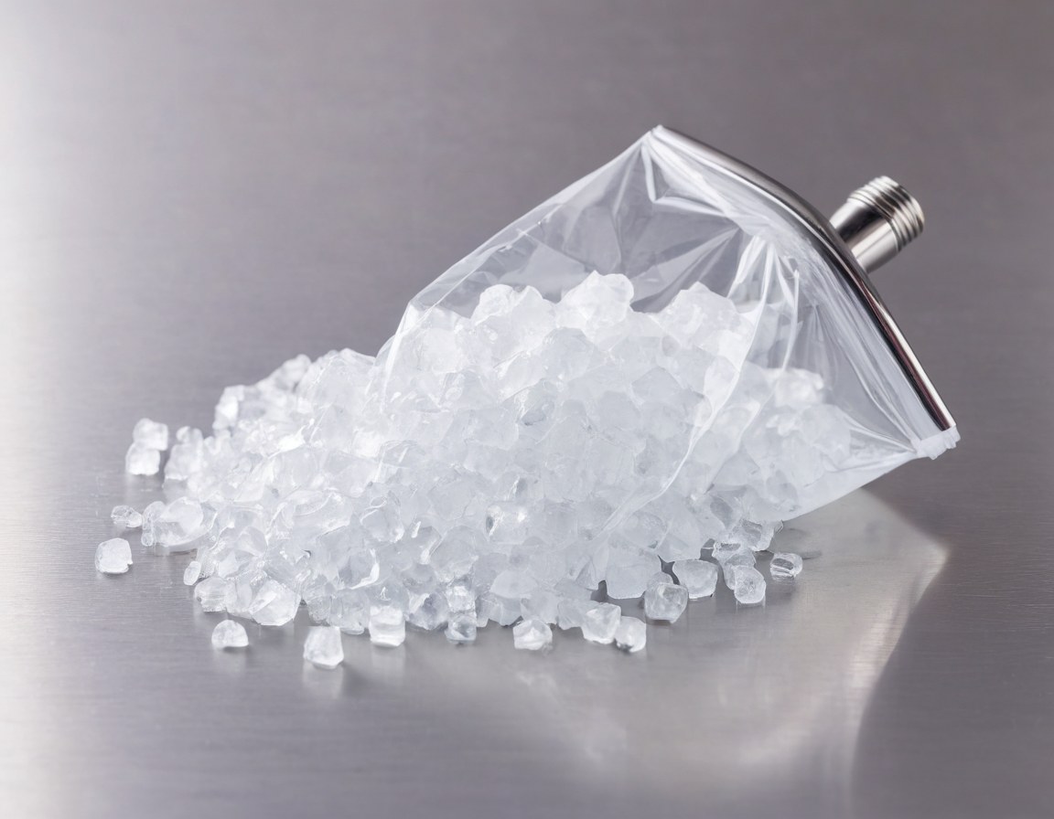 Hielo purificado en bolsa
