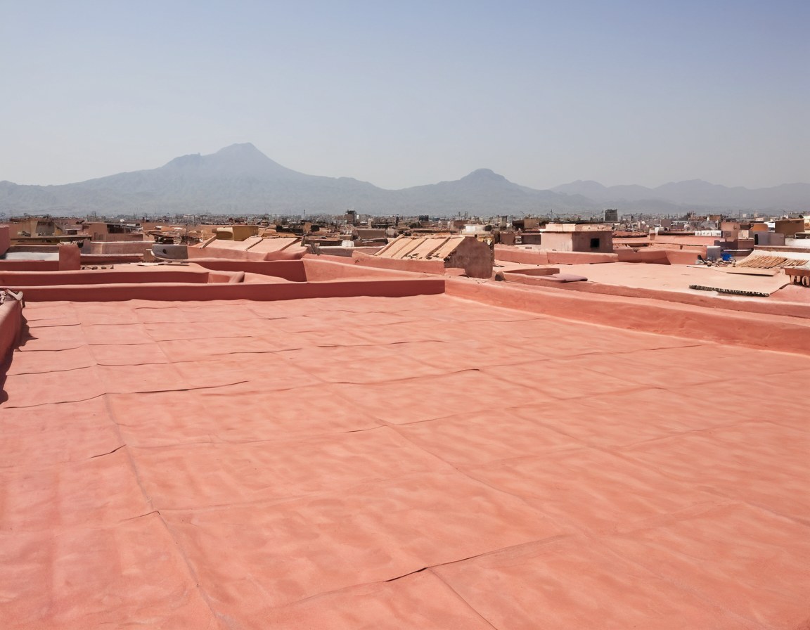 Azotea limpia y despejada, lista para recibir una instalación solar modesta