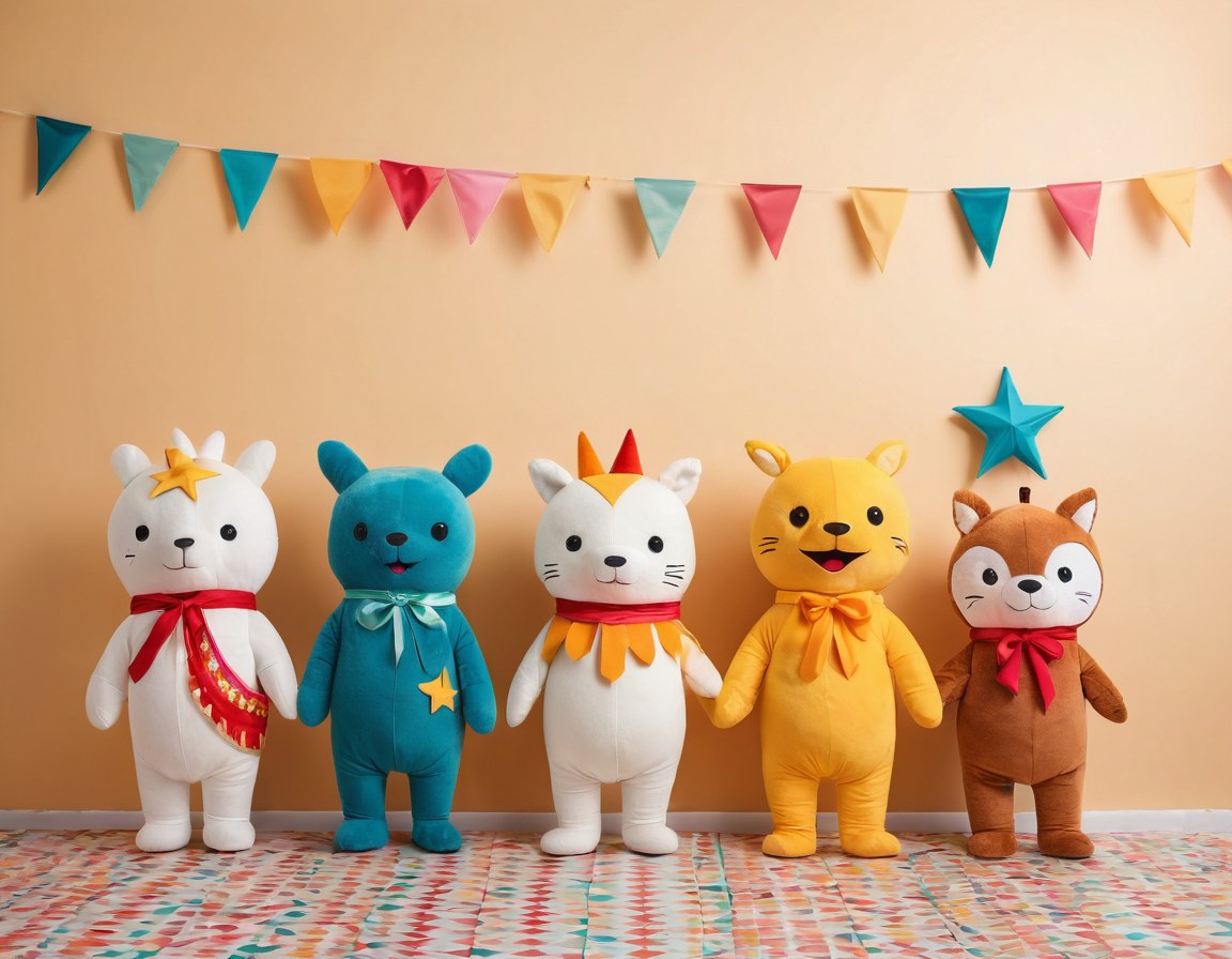 Mini show temático (3-4 personajes)