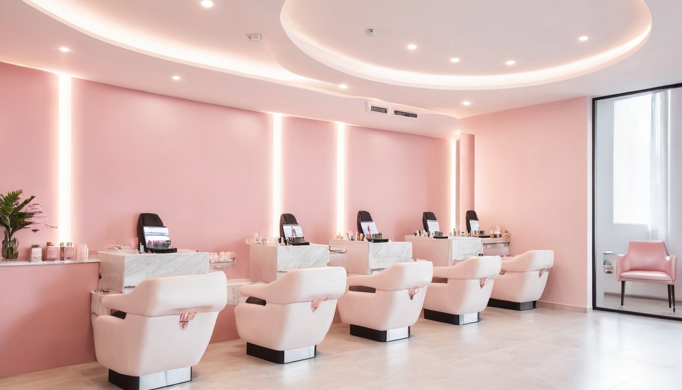 Salón profesional de manicure y pedicure en Ciudad de México