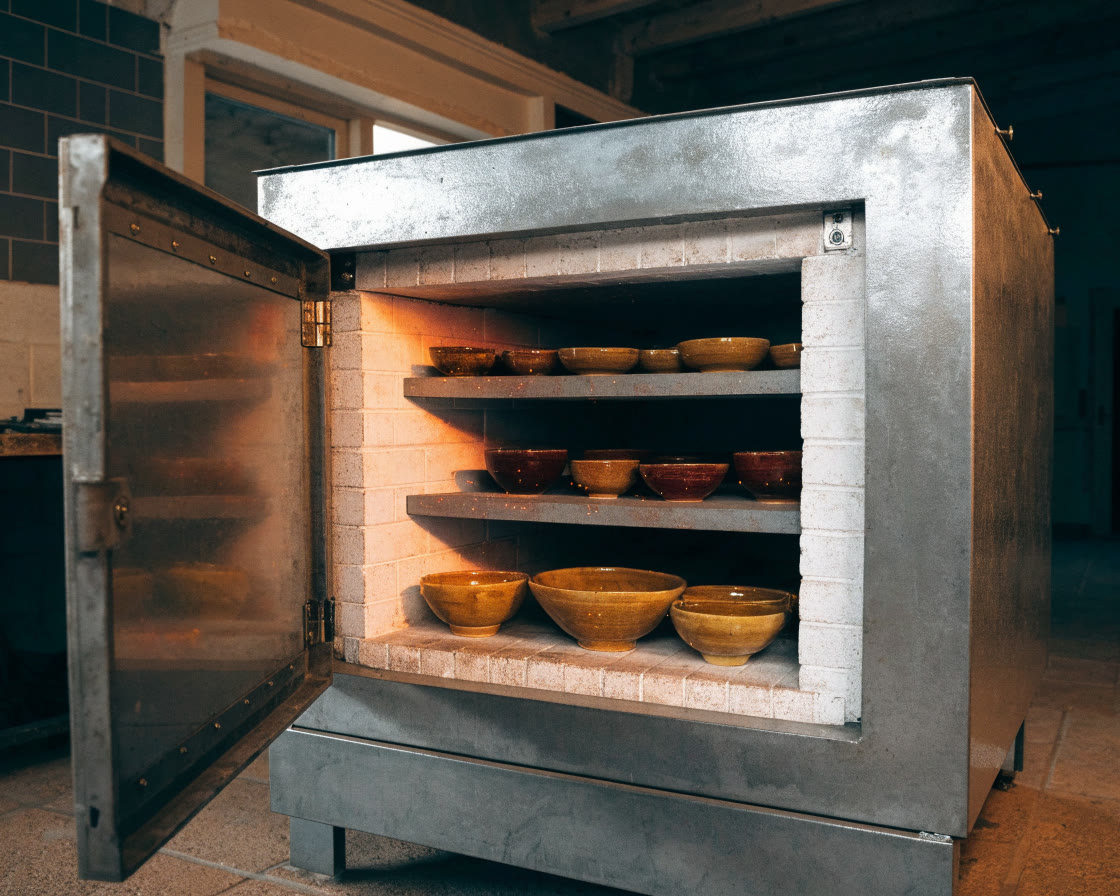 Quema en horno